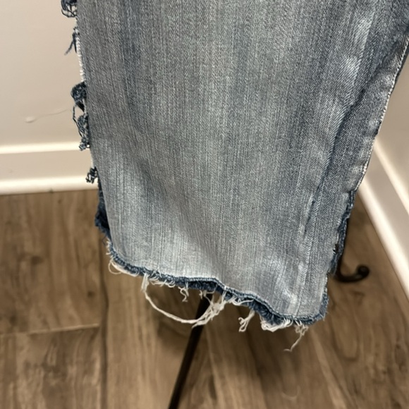 Men’s blue jeans like new two toned and patched in some areas - Picture 14 of 15